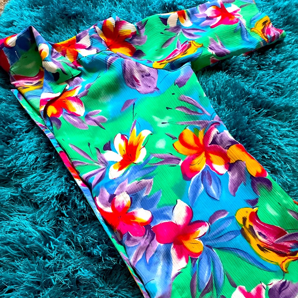 Floral Button Down Blouse